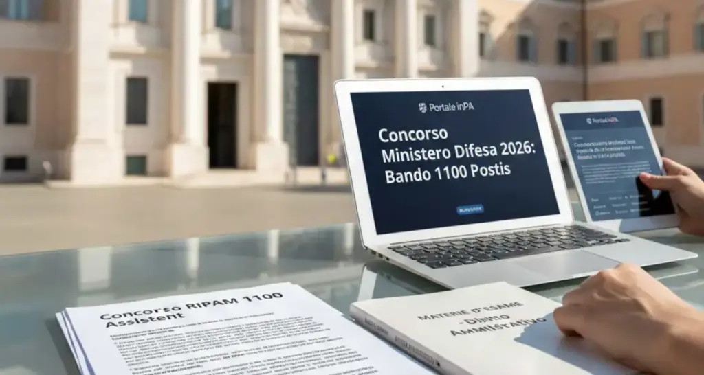 Assistente RIPAM 1100 - Bando Ministero Difesa.