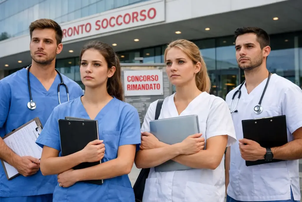 Infermieri neolaureati in Romagna in attesa dei concorsi rinviati