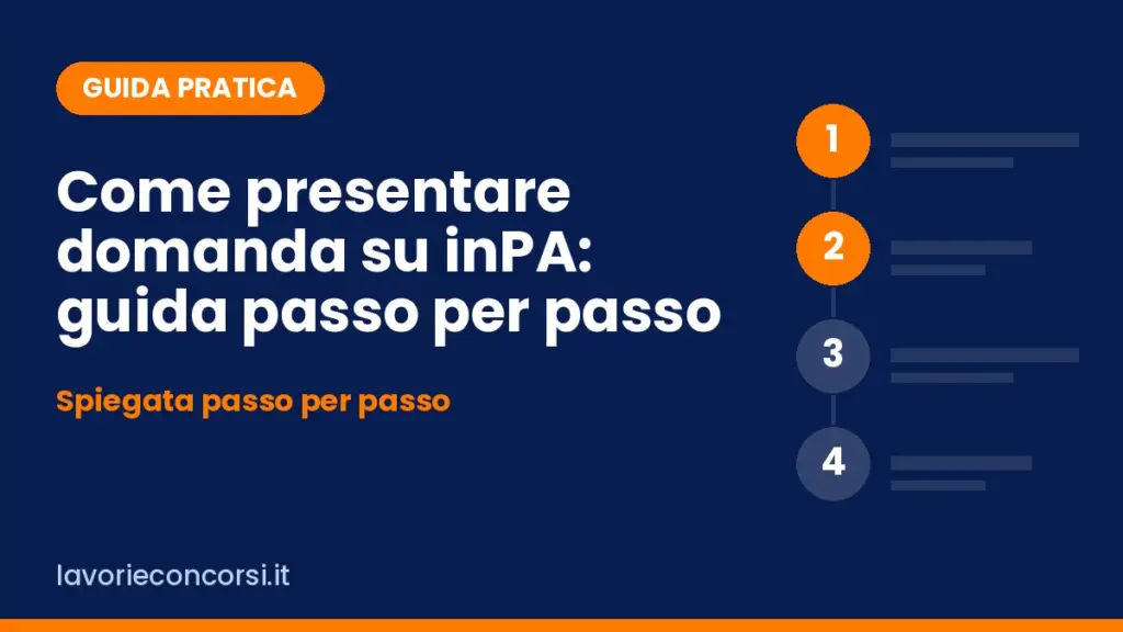 Come presentare domanda su inPA: guida passo per passo