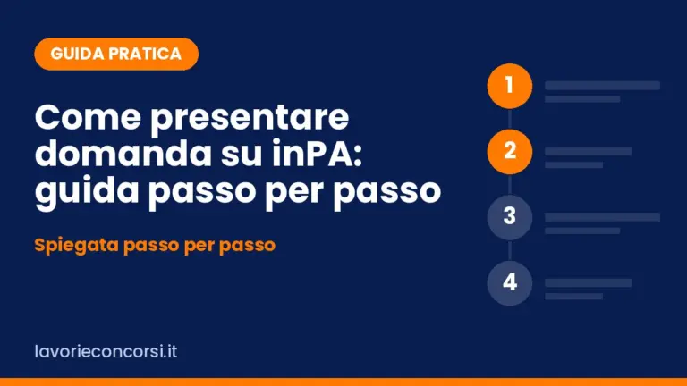 Come presentare domanda su inPA: guida passo per passo