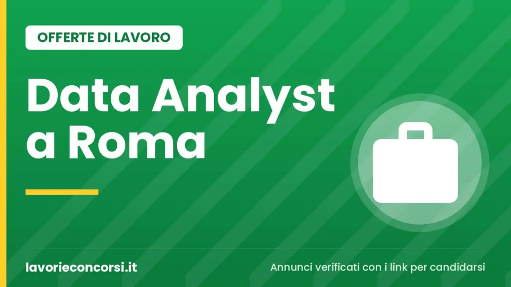 Randstad cerca Data Analyst (Location analyst) a Roma