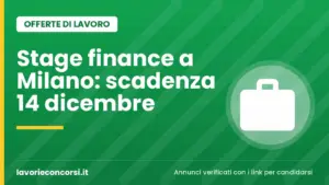 Randstad cerca Finance Intern: stage finance Milano (tirocinio)