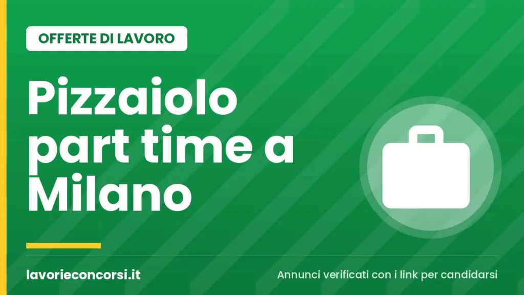 Randstad cerca pizzaiolo part time a Milano (Porta Romana)